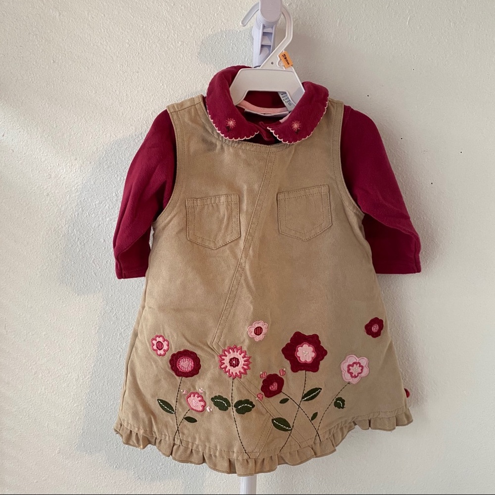 First Impressions Dress & Onesie 12M